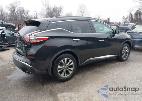2015 Nissan Murano Sv z USA, uszkodzony, nr VIN 5N1AZ2MH1FN280749